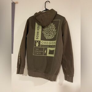 Dutch bros Oregon green hoodie